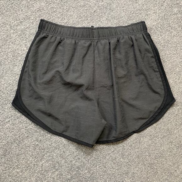 Nike Shorts Womens S Small Gray Black Dry Heather Tempo Running Brief Lined - Picture 9 of 14